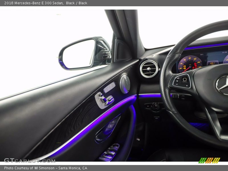 Black / Black 2018 Mercedes-Benz E 300 Sedan