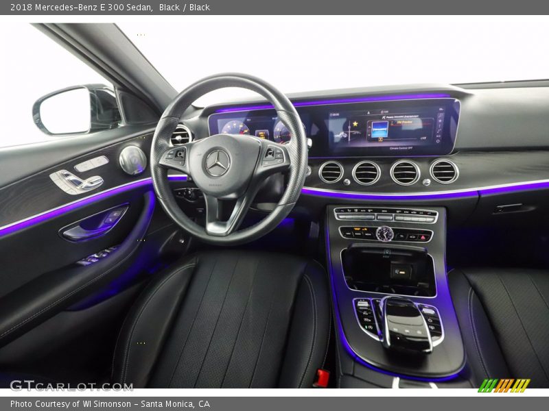 Black / Black 2018 Mercedes-Benz E 300 Sedan