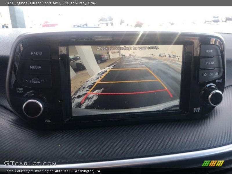 Stellar Silver / Gray 2021 Hyundai Tucson Sport AWD