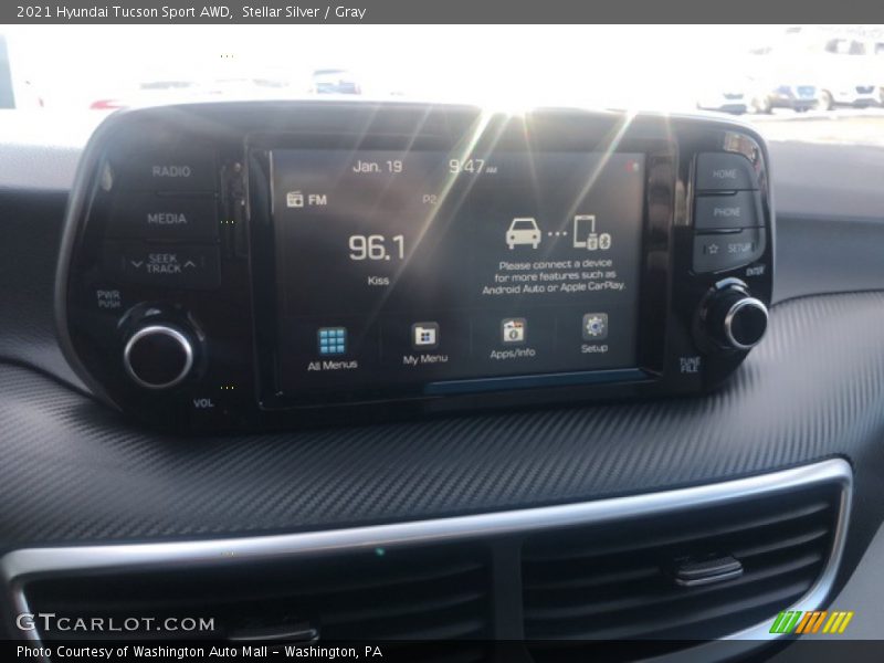 Stellar Silver / Gray 2021 Hyundai Tucson Sport AWD