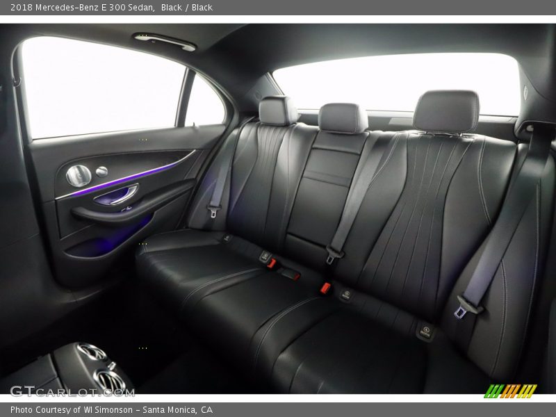 Black / Black 2018 Mercedes-Benz E 300 Sedan