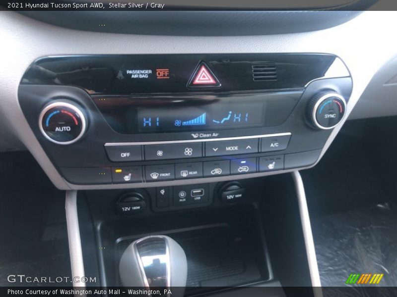 Stellar Silver / Gray 2021 Hyundai Tucson Sport AWD