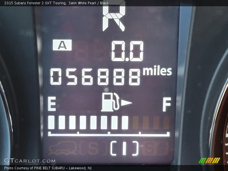 Satin White Pearl / Black 2015 Subaru Forester 2.0XT Touring