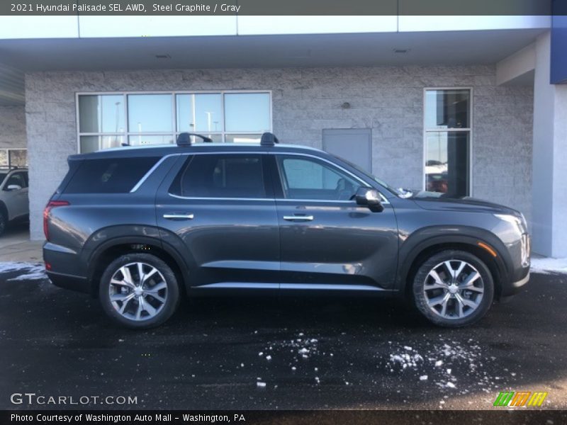 Steel Graphite / Gray 2021 Hyundai Palisade SEL AWD