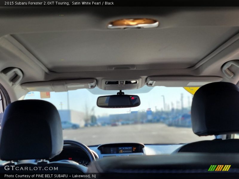 Satin White Pearl / Black 2015 Subaru Forester 2.0XT Touring