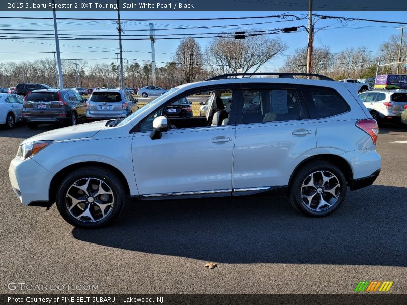Satin White Pearl / Black 2015 Subaru Forester 2.0XT Touring