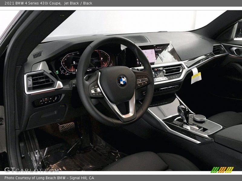 Jet Black / Black 2021 BMW 4 Series 430i Coupe