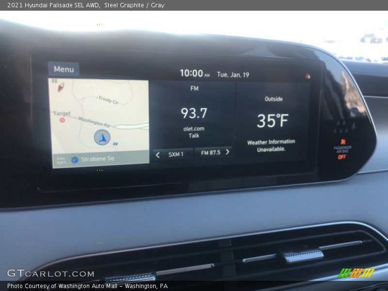 Steel Graphite / Gray 2021 Hyundai Palisade SEL AWD