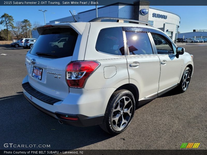 Satin White Pearl / Black 2015 Subaru Forester 2.0XT Touring