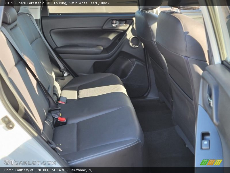 Rear Seat of 2015 Forester 2.0XT Touring