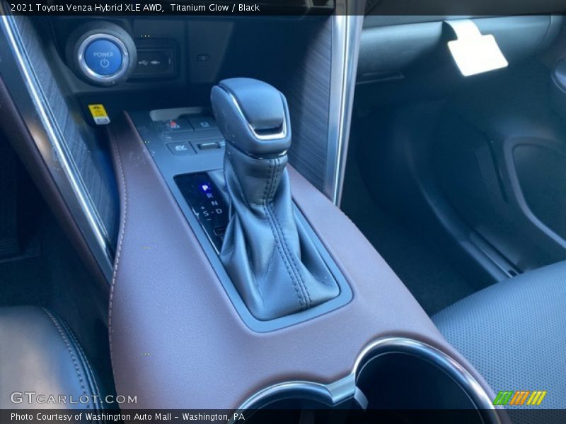 Titanium Glow / Black 2021 Toyota Venza Hybrid XLE AWD