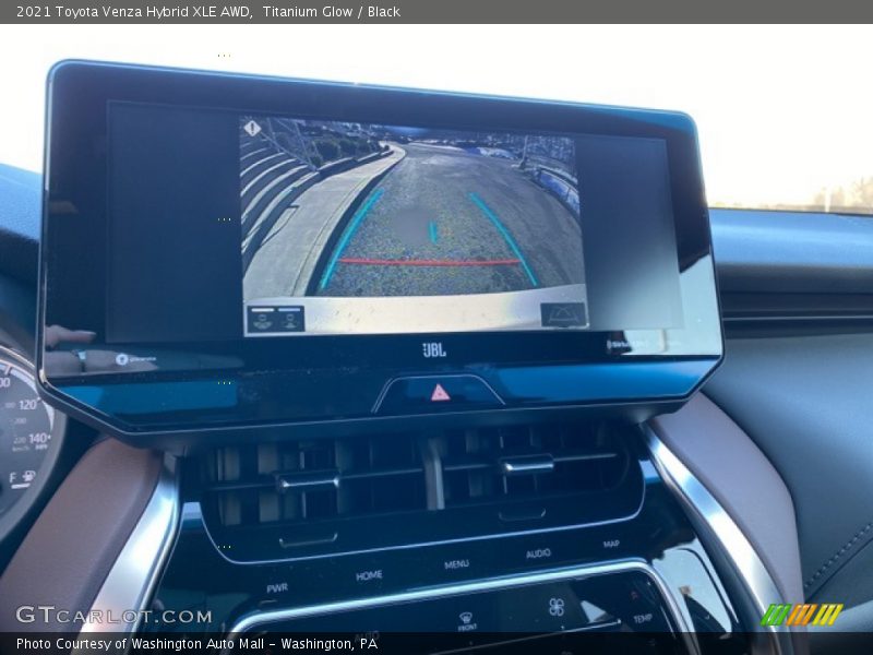 Titanium Glow / Black 2021 Toyota Venza Hybrid XLE AWD