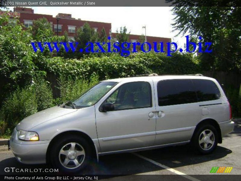 Quicksilver Metallic / Slate 2001 Nissan Quest GXE
