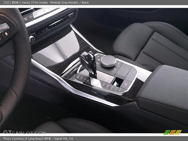 Mineral Gray Metallic / Black 2021 BMW 3 Series 330e Sedan