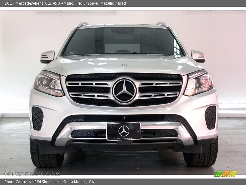 Iridium Silver Metallic / Black 2017 Mercedes-Benz GLS 450 4Matic