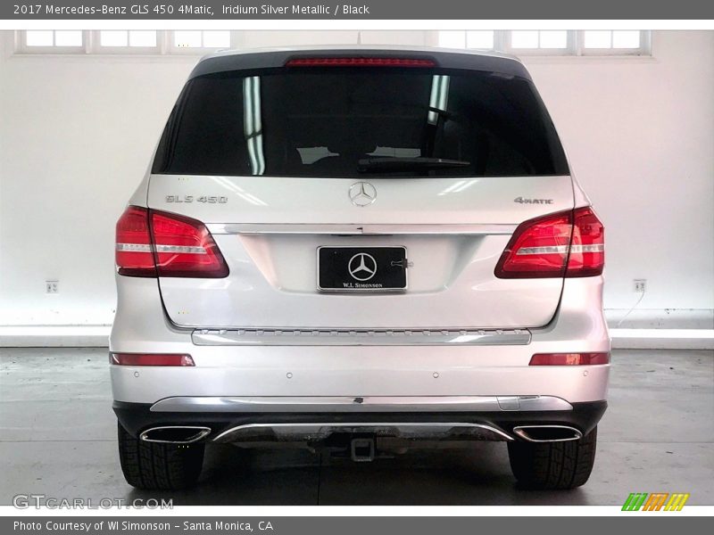 Iridium Silver Metallic / Black 2017 Mercedes-Benz GLS 450 4Matic