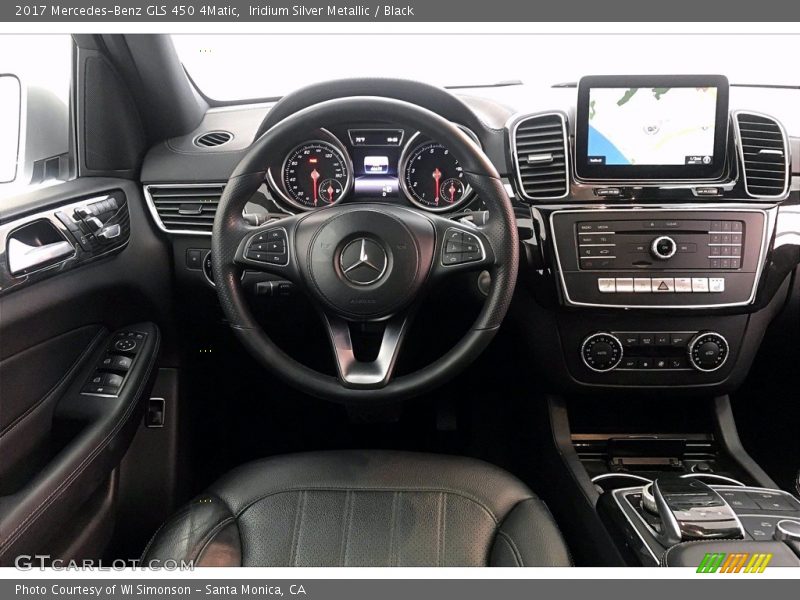 Iridium Silver Metallic / Black 2017 Mercedes-Benz GLS 450 4Matic