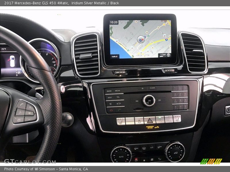 Iridium Silver Metallic / Black 2017 Mercedes-Benz GLS 450 4Matic