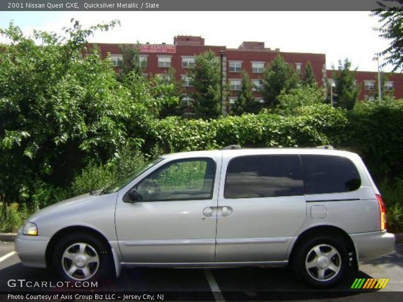 Quicksilver Metallic / Slate 2001 Nissan Quest GXE