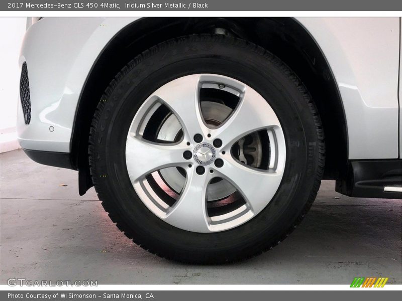 Iridium Silver Metallic / Black 2017 Mercedes-Benz GLS 450 4Matic