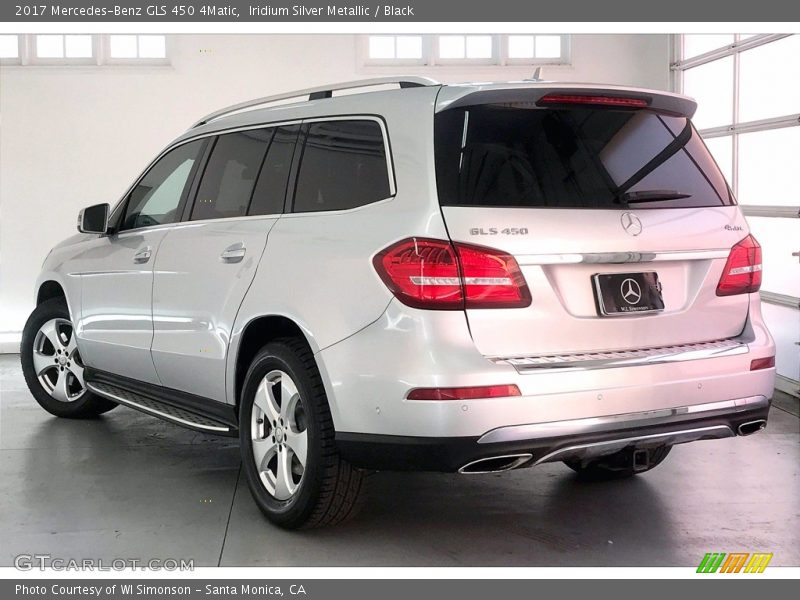 Iridium Silver Metallic / Black 2017 Mercedes-Benz GLS 450 4Matic