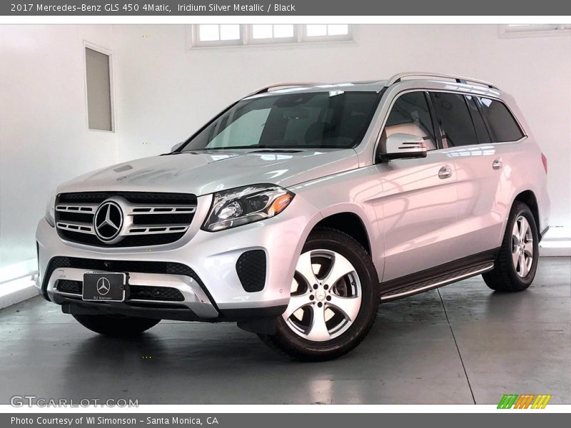 Iridium Silver Metallic / Black 2017 Mercedes-Benz GLS 450 4Matic