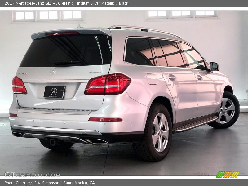Iridium Silver Metallic / Black 2017 Mercedes-Benz GLS 450 4Matic