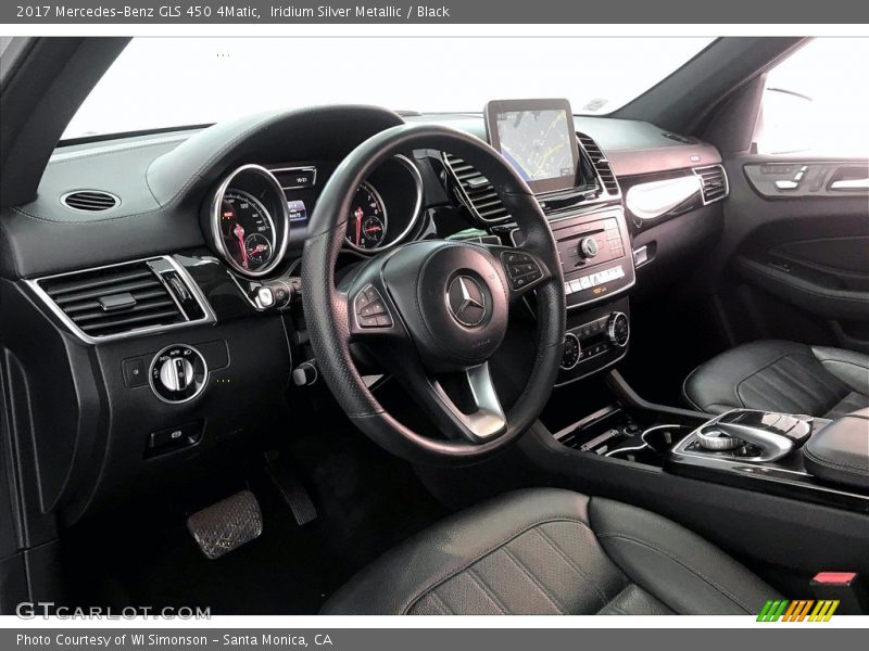 Iridium Silver Metallic / Black 2017 Mercedes-Benz GLS 450 4Matic