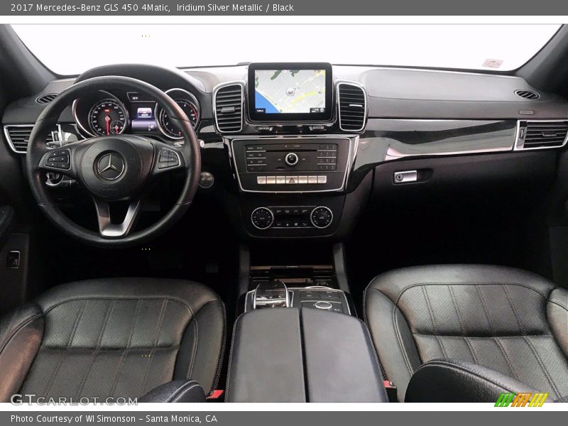 Iridium Silver Metallic / Black 2017 Mercedes-Benz GLS 450 4Matic