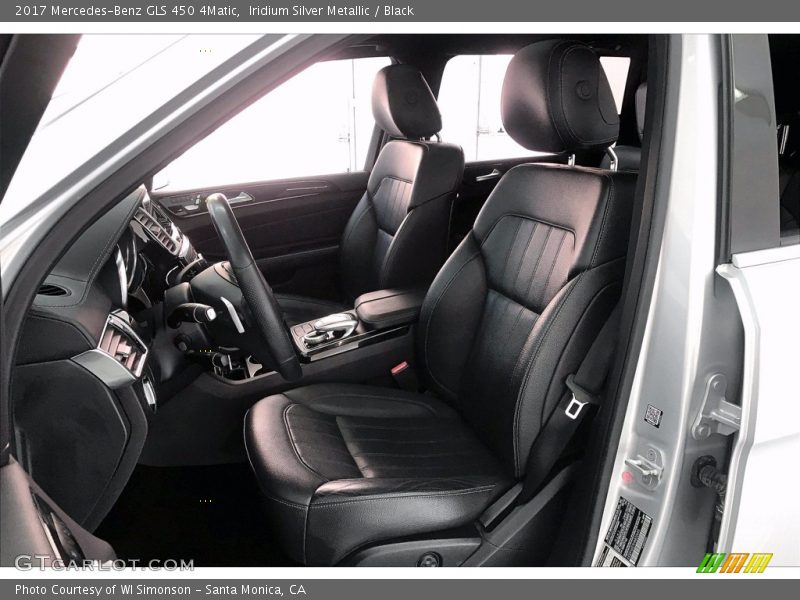 Iridium Silver Metallic / Black 2017 Mercedes-Benz GLS 450 4Matic