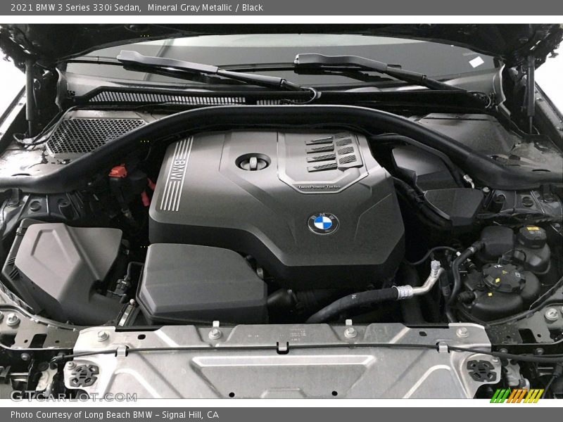 Mineral Gray Metallic / Black 2021 BMW 3 Series 330i Sedan