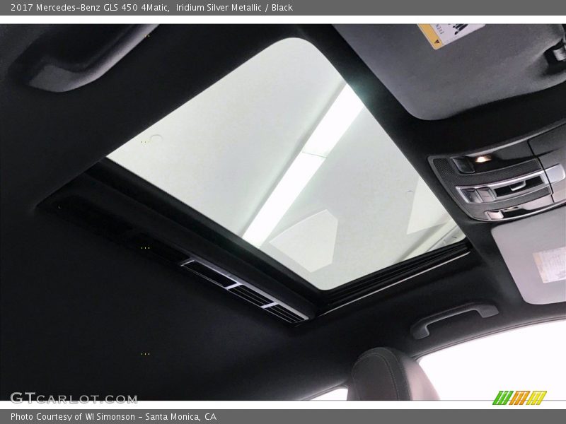 Iridium Silver Metallic / Black 2017 Mercedes-Benz GLS 450 4Matic