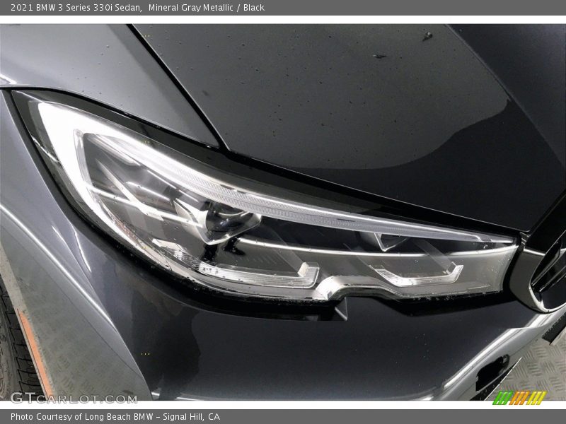 Mineral Gray Metallic / Black 2021 BMW 3 Series 330i Sedan