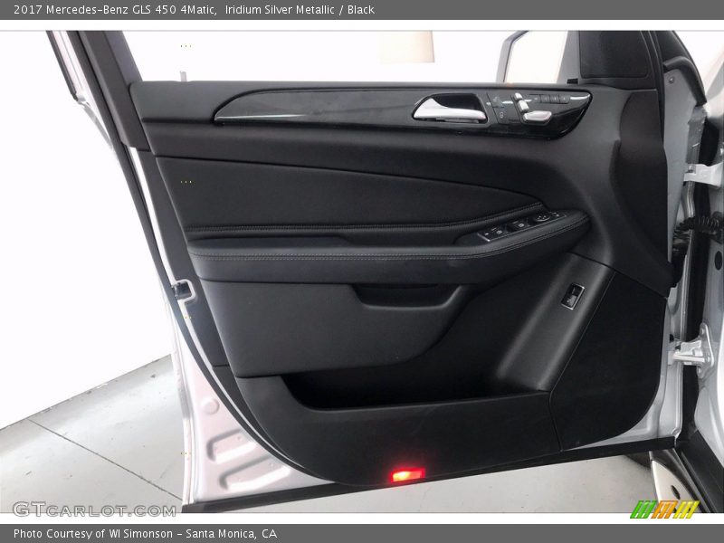 Iridium Silver Metallic / Black 2017 Mercedes-Benz GLS 450 4Matic