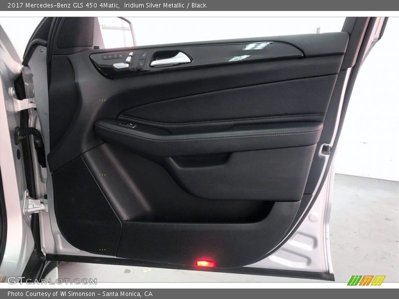 Iridium Silver Metallic / Black 2017 Mercedes-Benz GLS 450 4Matic