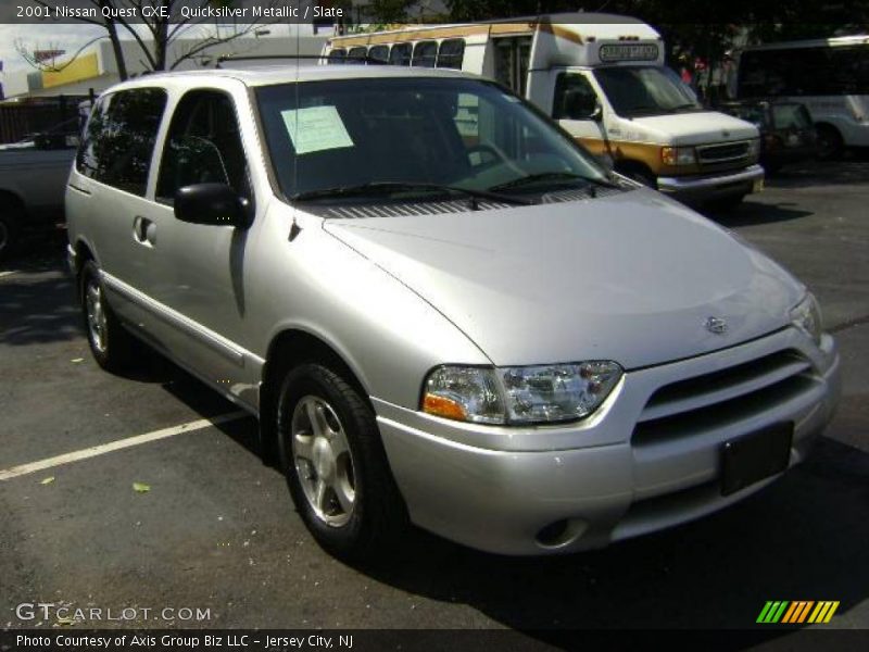 Quicksilver Metallic / Slate 2001 Nissan Quest GXE