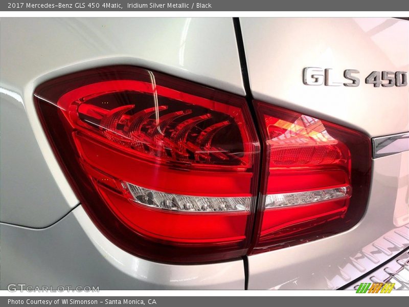 Iridium Silver Metallic / Black 2017 Mercedes-Benz GLS 450 4Matic