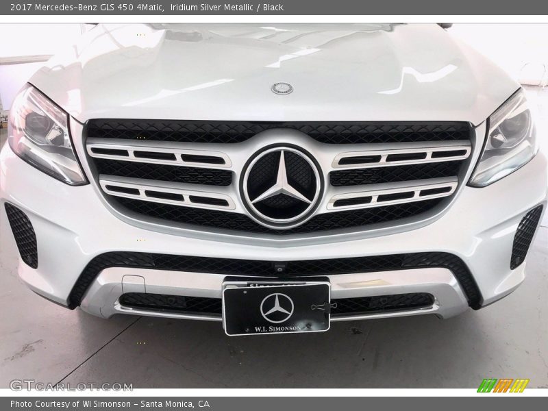 Iridium Silver Metallic / Black 2017 Mercedes-Benz GLS 450 4Matic