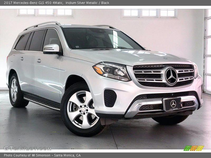Iridium Silver Metallic / Black 2017 Mercedes-Benz GLS 450 4Matic