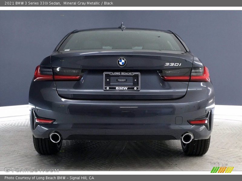 Mineral Gray Metallic / Black 2021 BMW 3 Series 330i Sedan