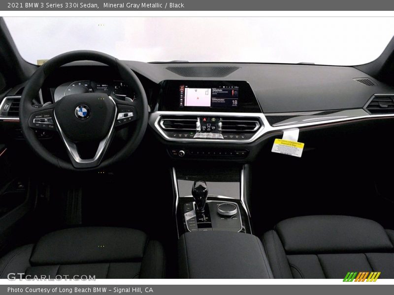 Mineral Gray Metallic / Black 2021 BMW 3 Series 330i Sedan