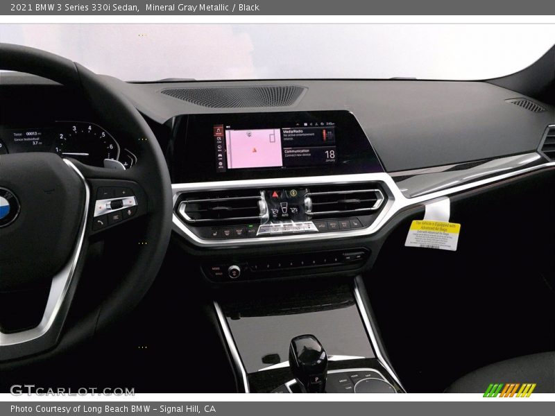 Mineral Gray Metallic / Black 2021 BMW 3 Series 330i Sedan