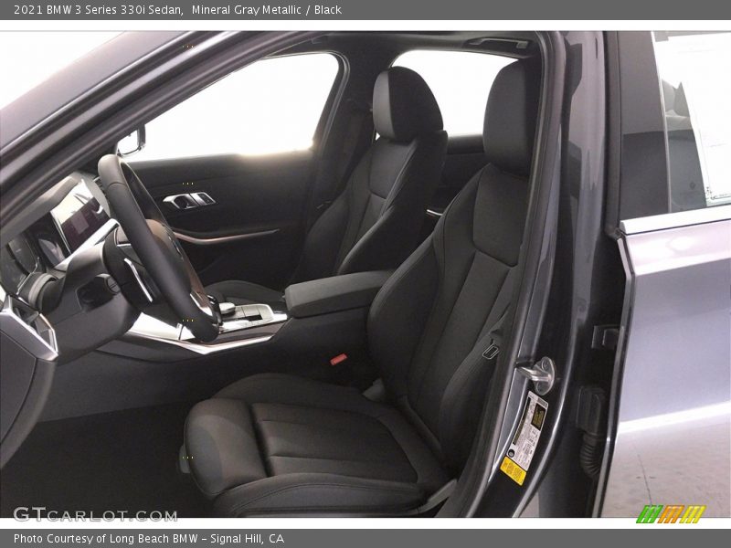 Mineral Gray Metallic / Black 2021 BMW 3 Series 330i Sedan