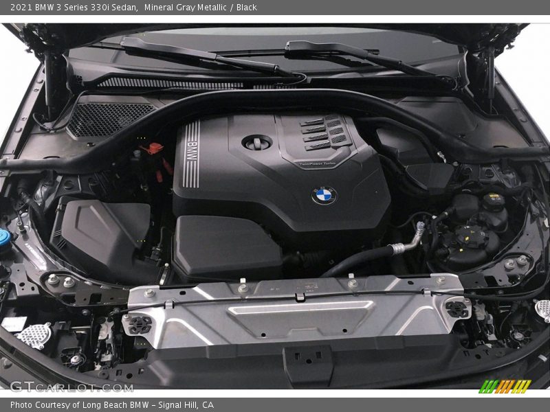Mineral Gray Metallic / Black 2021 BMW 3 Series 330i Sedan
