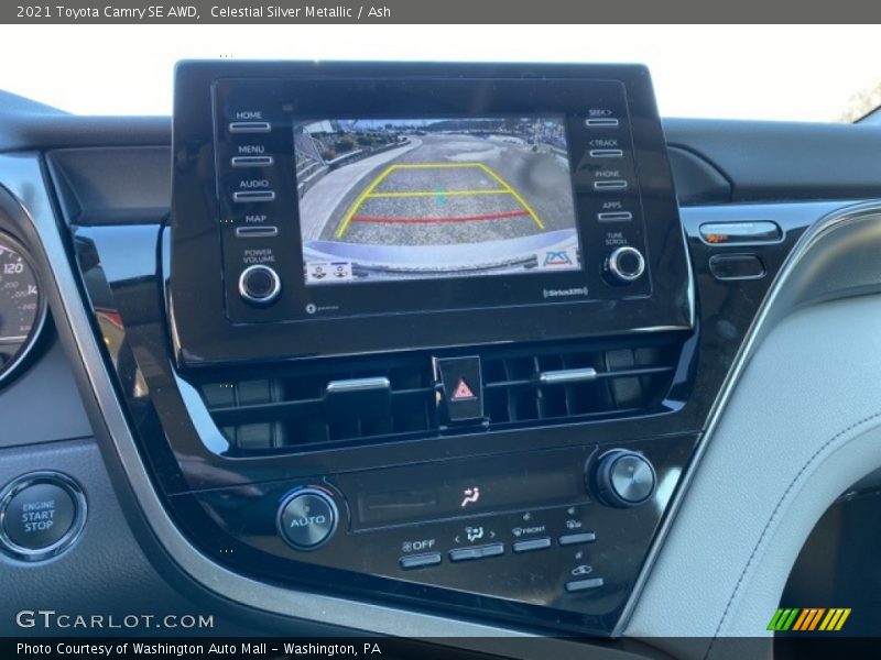Celestial Silver Metallic / Ash 2021 Toyota Camry SE AWD