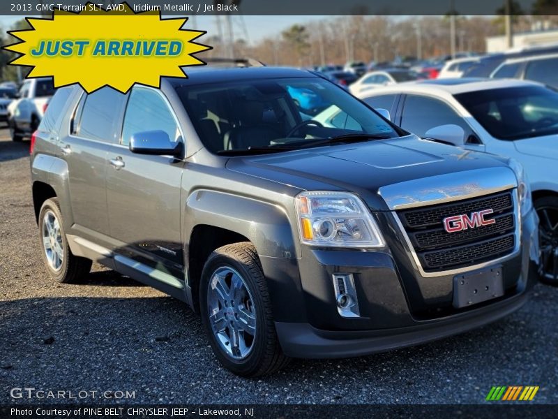 Iridium Metallic / Jet Black 2013 GMC Terrain SLT AWD