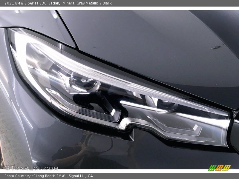 Mineral Gray Metallic / Black 2021 BMW 3 Series 330i Sedan