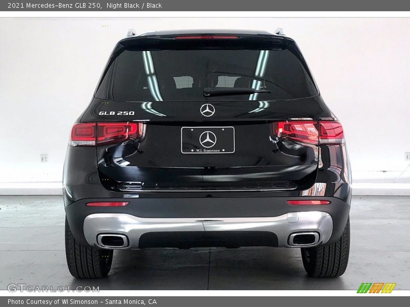 Night Black / Black 2021 Mercedes-Benz GLB 250