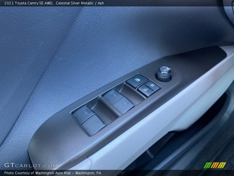 Celestial Silver Metallic / Ash 2021 Toyota Camry SE AWD