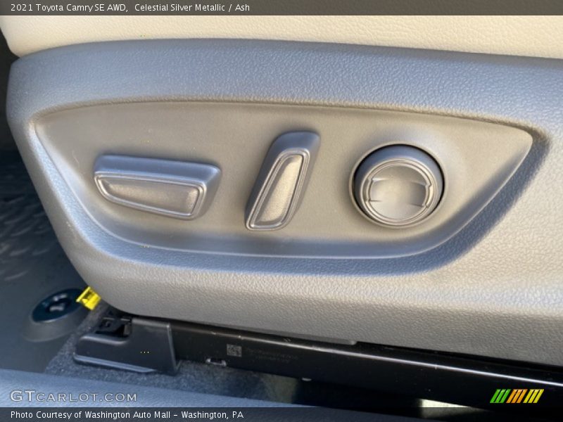 Celestial Silver Metallic / Ash 2021 Toyota Camry SE AWD